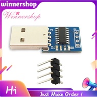 CH9329 Module Serial Port to Standard USB HID Keyboard and Mouse Device Module 12Mbps Speed Compatib