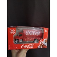 READY STOCK LIMITED EDITION Pullback Coca Cola Coke Truck Transport Truck Alloy Model Diecast