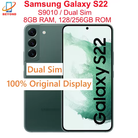 Samsung Galaxy S22 5G Dual Sim S9010 6.1" ROM 128/256GB RAM 8GB Snapdragon NFC Octa Core Original An