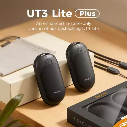 Ocoopa UT3 Lite Plus Retail Electric Hand Warmer Rechargeable Corporate Customer Gift