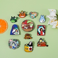 🎁 |Japanese Cartoon Movie Merchandise Metal Paint Badge Modeling Design Jewelry All-Match Badgegift 