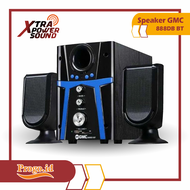 Speaker Bluetooth GMC 888D3 BT Speaker Aktif Bluetooth GMC 888D3 Speaker Subwoofer Mega Bass Ori