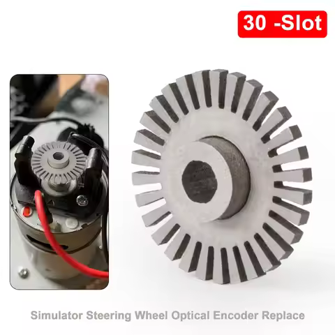 30-Slot Alloy Optical Encoder for Logitech G27/Driving Force GT, Steering Wheel System Replacement S