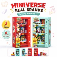 MGA's Miniverse Real Brands Vending Machine Toy, Mini Snack Dispenser, Ages 8+, Choking Hazard: Smal