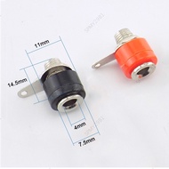 2-PCS/1-PAIR RED+BLACK Binding Post Female Socket Jack 4mm Banana Plug Connector  MY29B1