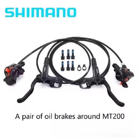 Shimano MT200 BR Left Front 800mm Right Rear 1450mm MTB Mountain Bicycle Hydraulic Disc Brake Origin