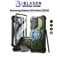 i-Blason Armorbox Mag Case Samsung Galaxy S25/S25 Plus/S25 Ultra 5G Full Body Cover Design Phone Cas