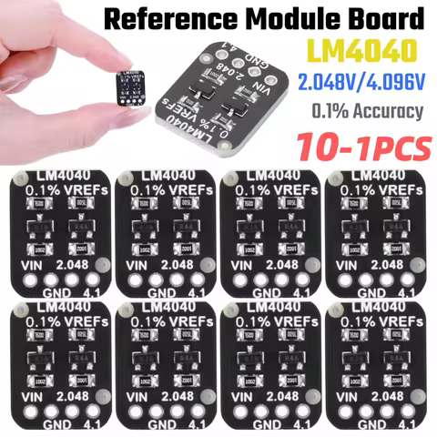 10-1pcs LM4040 Precision Voltage Reference Source Board 2.048V 4.096V Voltage Reference Module 0.1% 