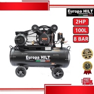 Europa HILT Air Compressor Compressor Angin EA512-15A 2HP 100L 8 BAR EA652-22C 3HP 120L 8BAR
