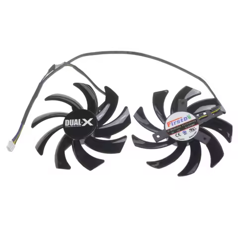 2Pcs/Set 85mm FD7010H12S Video Graphics Card Fan For Sapphire HD 7790 7850 7870 7950 R9 280 290 270X