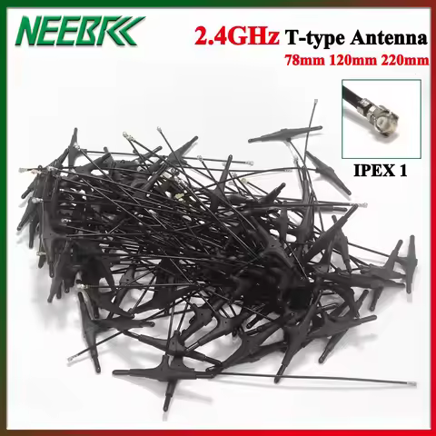 1/5/10/20PCS 2.4G 78/120/220mm T-type Antenna IPEX 1 IPEX1 for FPV Drone TBS CROSSFIRE FRSKY R9mm R9