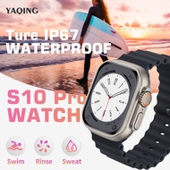 Upgraded S10 Ultra Smart Watch Blood Sugar Waterproof Ultra Series 8 sports watch Bluetooth call fit