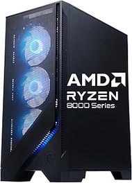 msi Codex Z2 Gaming Desktop: AMD R7-8700F, GeForce RTX 5060Ti, 16GB DDR5, 1TB m.2 NVMe SSD, USB Type