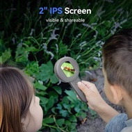 TOMLOV P10 Kids Microscope | 100X Pocket Magnifier | HD Coin & Stamp Viewer for Young Collectors