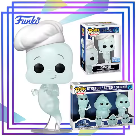 FUNKO POP《Casper The Friendly Ghost: 30th Anniversary》Anime Action Desktop Decoration Ornament Model
