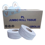 Jumbo Toilet Paper 12rolls (100% Virgin Pulp) - Compact Series