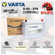 Bateri Kereta / Car Battery - Varta Silver Dynamic - EFB - S-95 / 130D26L