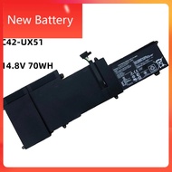 New C42-UX51 Laptop Battery For ASUS ZenBook U500 U500V U500VZ UX51 UX51V UX51VZ C42-UX51 14.8V 4750