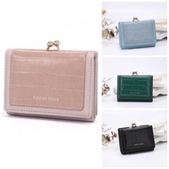 [ PRE-ORDER ] Women Student Small Trifold Wallet Coin Wallet