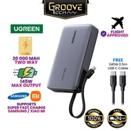 UGREEN 145W 67W Nexode PowerBank 20000mAh PD Built-in Cable Super Fast Charging SFC 2.0 PPS iPhone 1
