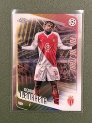 足球 George Ilenikhena 摩納哥 2025-26 Topps Chrome UCC AS Monaco 歐聯 Champions League 世界杯 World Cup 足球卡 So