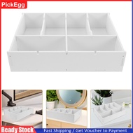 Pickegg [New] Multi Compartment Drawer Storage Box Money Divider for Cash Tray Register Trays Receip