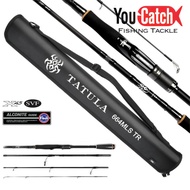 YOUCATCH 2020 DAIWA fishing rod TATULA 4 PCS TRAVEL SPINNING & BAITCASTING ROD