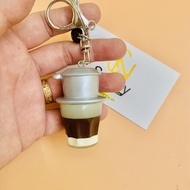 Móc khóa bánh mì Việt Nam Keychain Handmade 100% chất liệu bằng đất sét