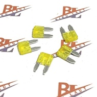 (Pack of 50) 20A Small Plug-in Fuse 20A Plug-in Fuse Small DX 20A Plug-in Fuse