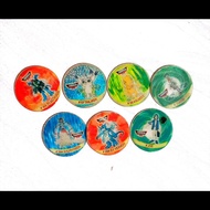 Tazos Digimon 3D 7Pcs