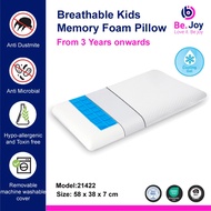 Bejoy Breathable Memory Foam Kids Pillow with Cooling Gel - 3years onwards