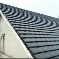 baja ringan dan genteng keramik kanmuri full flat hitam glossy