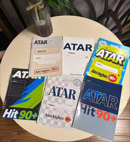 New Design notebook binder cover ATAR A-Level AP IB GCSE A4 Binder Cover Exercise Book cover School 