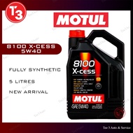 Motul 8100 X-Cess 5w40 fully Engine Oil (5L)