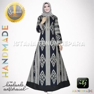 Gamis Tenun Troso Kombinasi Terbaru Larial 6282274688882 JMotif Toraja