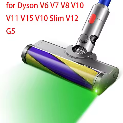Vacuum Cleaner Laser Floor Brush for Dyson V11 V15 V10 V8 V7 V6 V10 Slim V12 G5 Laser Soft Suction H