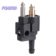 MAYSHOW Motor Boat Accessories, Male Thread Plastics  Tank Connector, Outboard Engine Black Pipe Joi