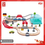 Hape-Wooden Toy Train Track With Storage Bucket City Set (3Y+) 48pcs Toys-E3771