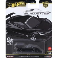 Hot Wheels LB-Works McLaren 720s Chase 0/5 Black Silhouettes