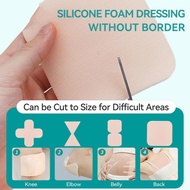 Foam Dressing Sterile Borderless Wound Dressing Waterproof Breathable Bedsore Pad Wound Care