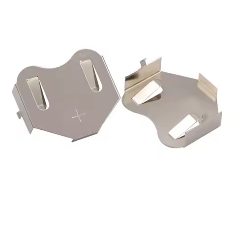 High Quality Metal CR2450 Battery Clip THM CR2450 Battery Holder P/N 2413