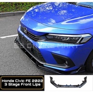Honda Civic FE 2022 Front Lips Front Diffuser Civic FE Bodykit