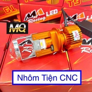 COMBO KM : ĐÈN PHA LED BI CẦU MINI T9 PRO NEW & ĐÈN HẬU LED NHÁY 7 MÀU SIÊU HOT ( Ánh Sáng Xem ViD