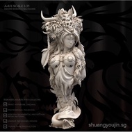 1/10 Goddess Bust Resin Figurine Modern Soldier White Mold(Original Special) A-831