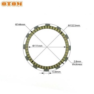 F8b OTOM 2 Motorcycle Engine Parts Clutch Friction Plates Disc Kit Inner 111Mm For KAWASAKI Kx125