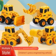 mainan budak lelaki mainan kanak kanak mainan viral lori mainan Children Press Car Boy 3 Inertial Pu