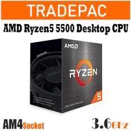 AMD Ryzen 5 5500  Core 6 Thread 12 Cache 16MB AM4 Box Desktop Processor