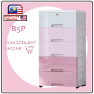 🌻 Local Stock 🌻 Simple 42CM Baby Kid Drawer Cabinet Storage Box Almari Perabut Toy Mainan Jualan Murah Furniture Baju