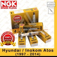 NGK G-Power Platinum Spark Plug for Hyundai / Inokom Atos (1997 - 2014)