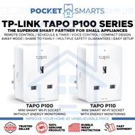 [Malaysia Set] TP-Link Tapo P100 / Tapo P110 Mini Smart Wi-Fi Socket with 2 Years TP-Link Malaysia W